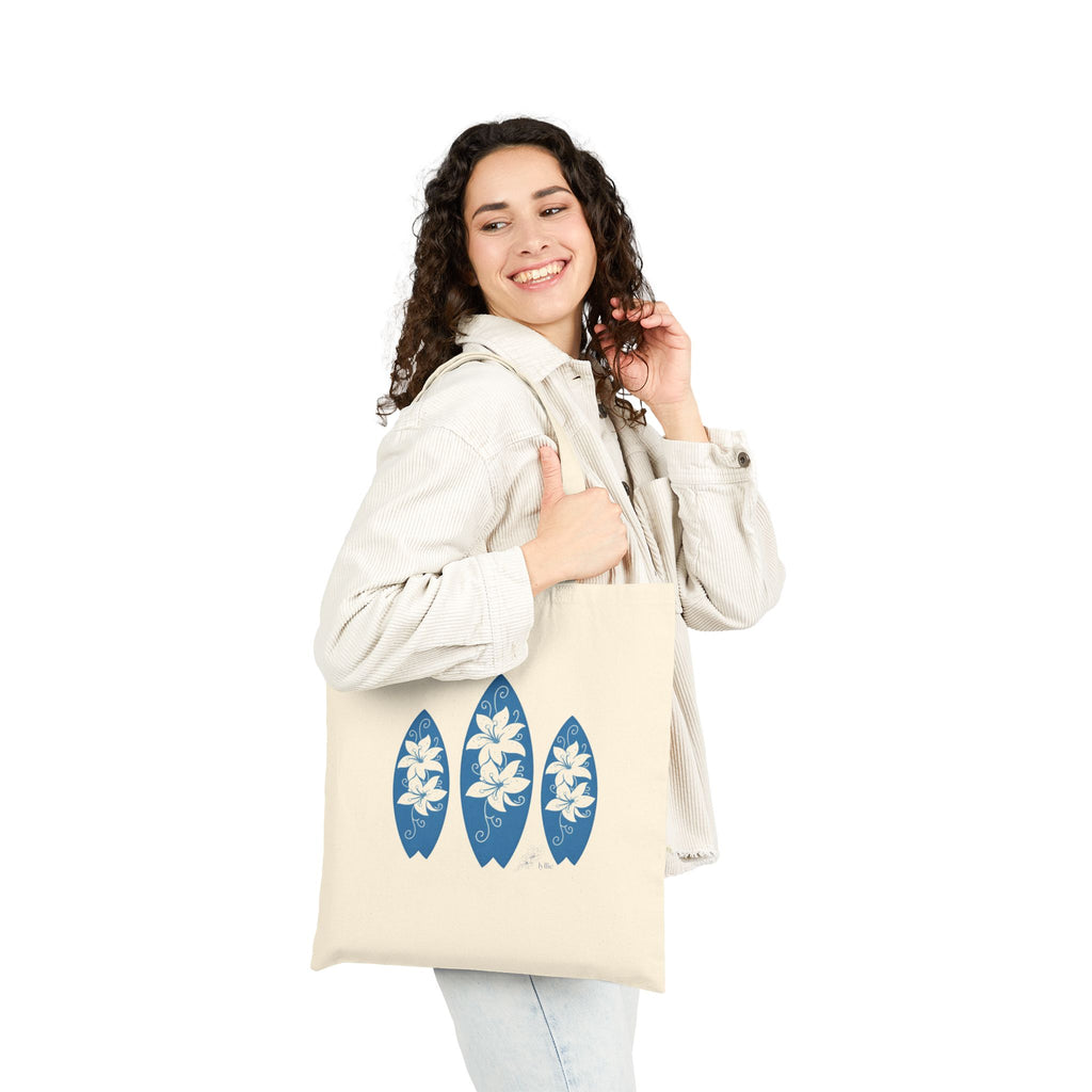 surf day tote bag
