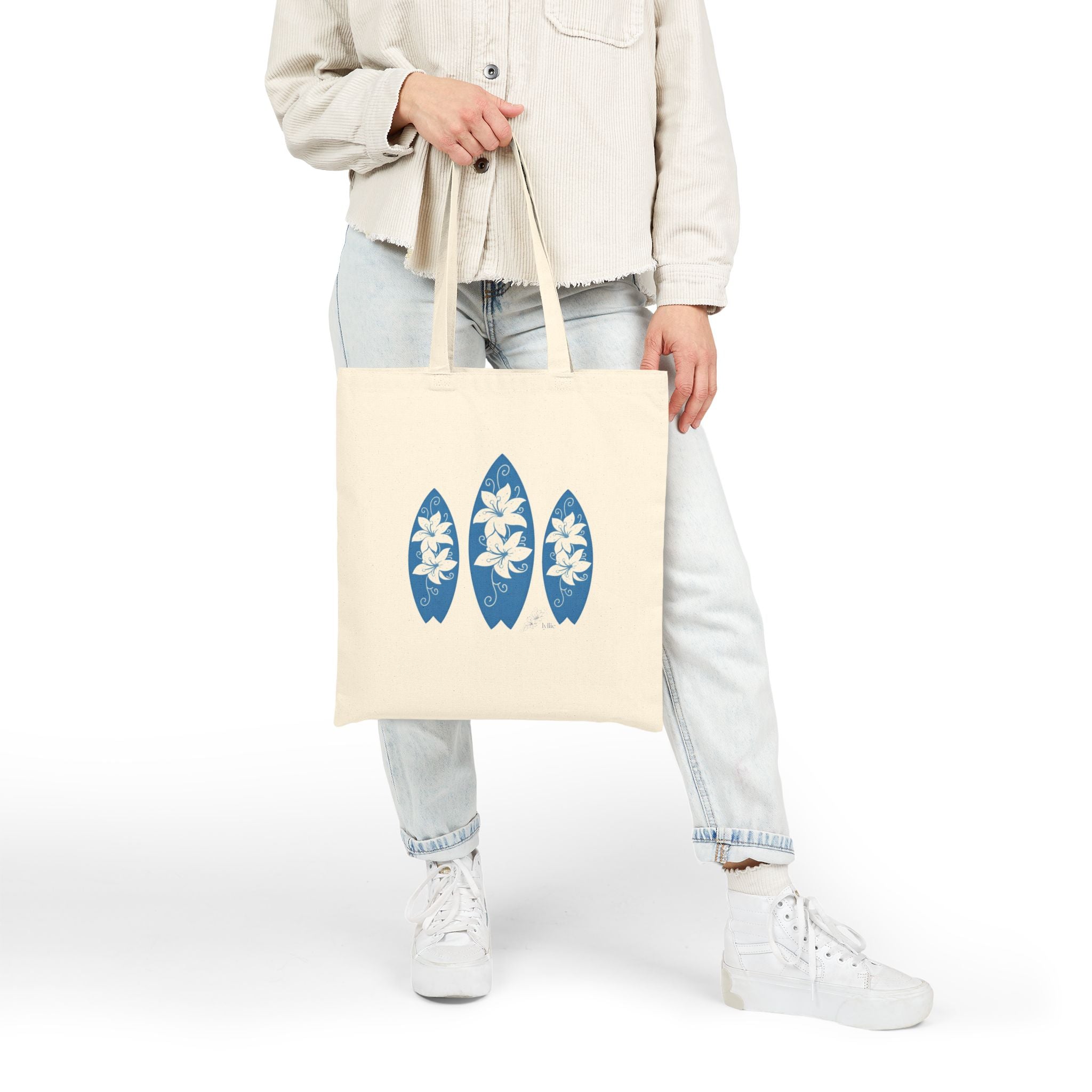 surf day tote bag