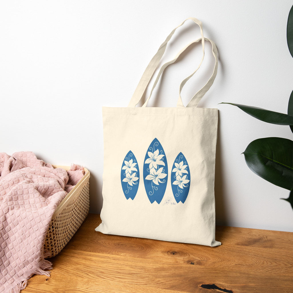 surf day tote bag