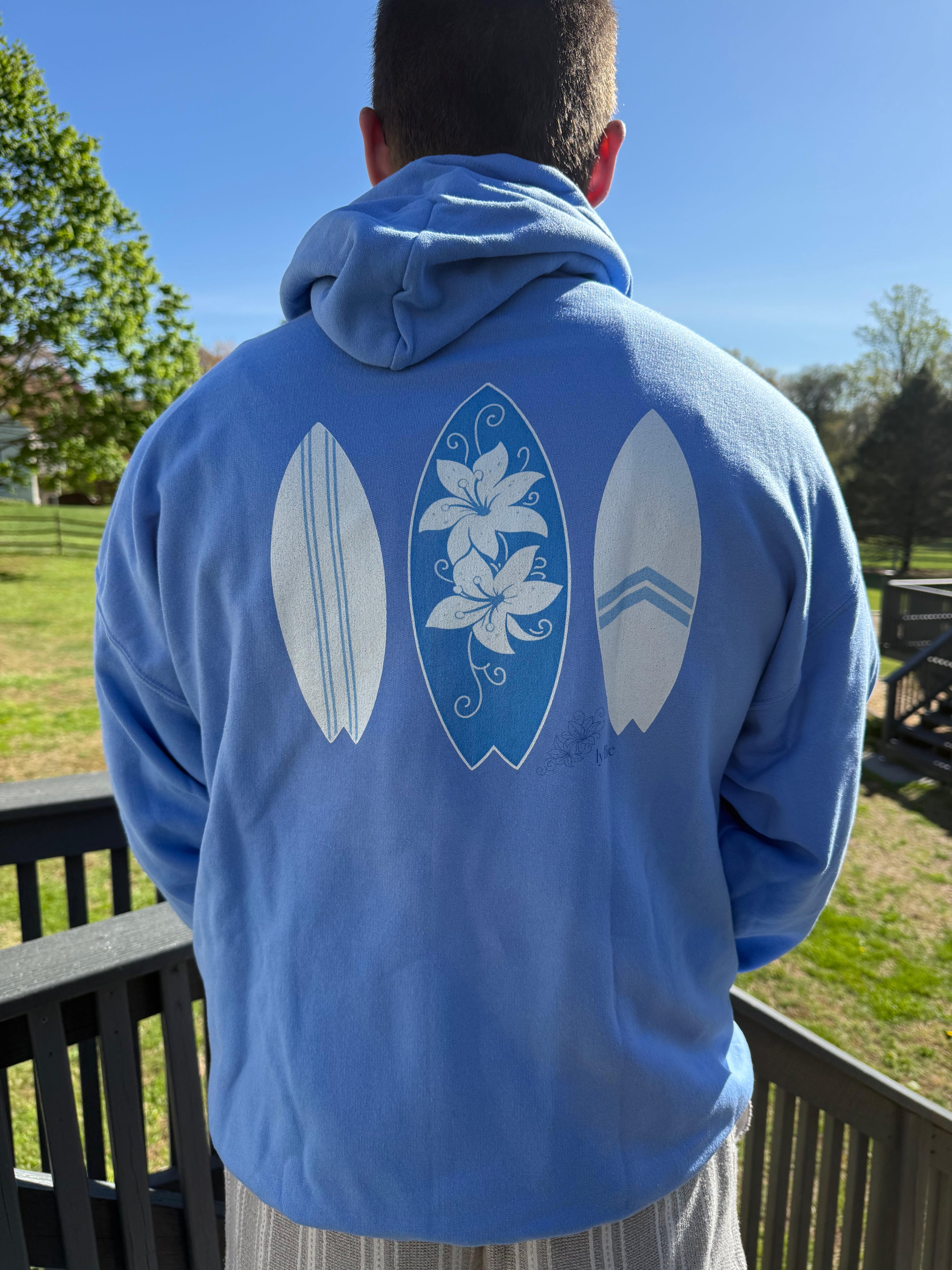 surf day hoodie