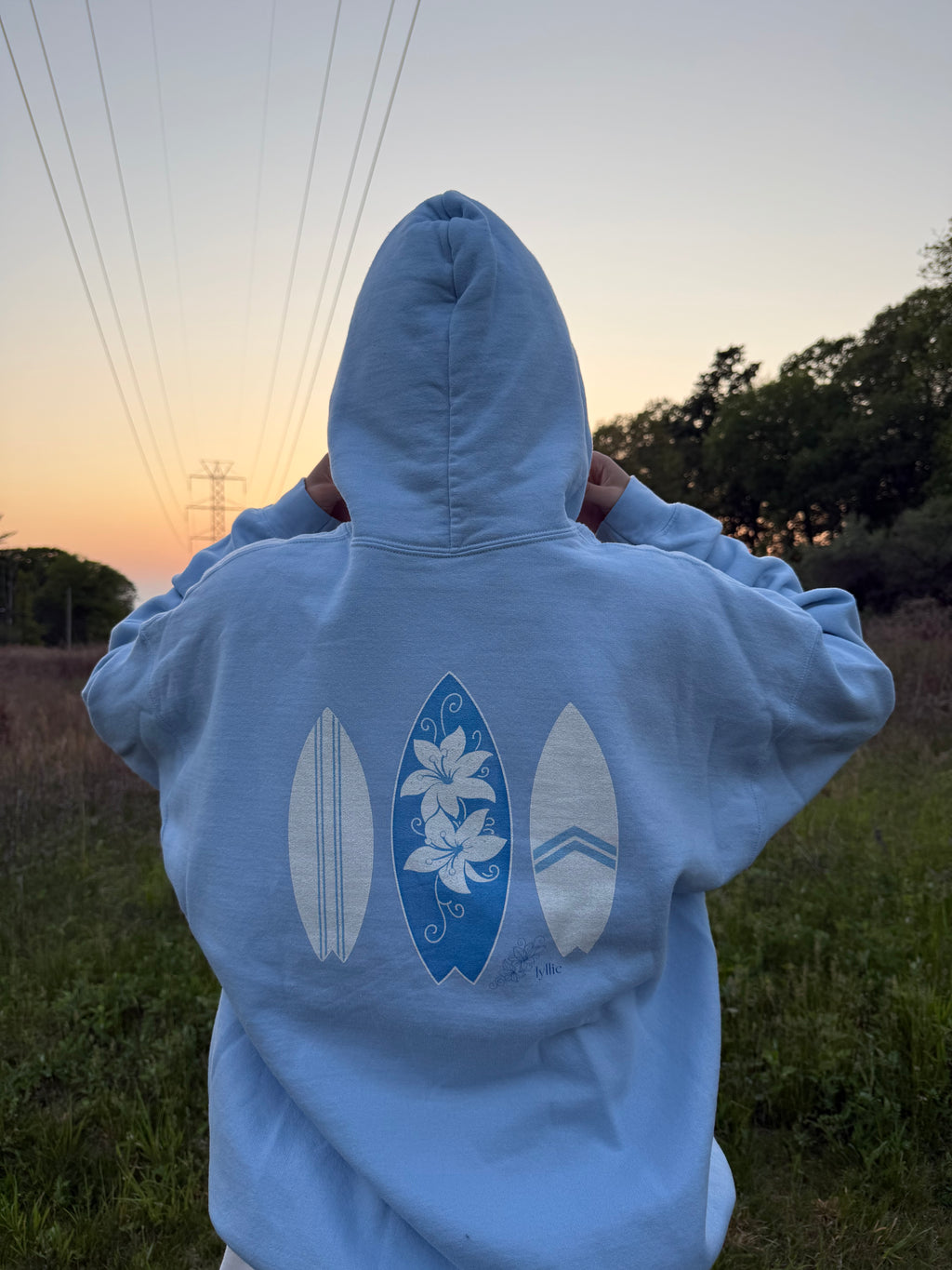 surf day hoodie